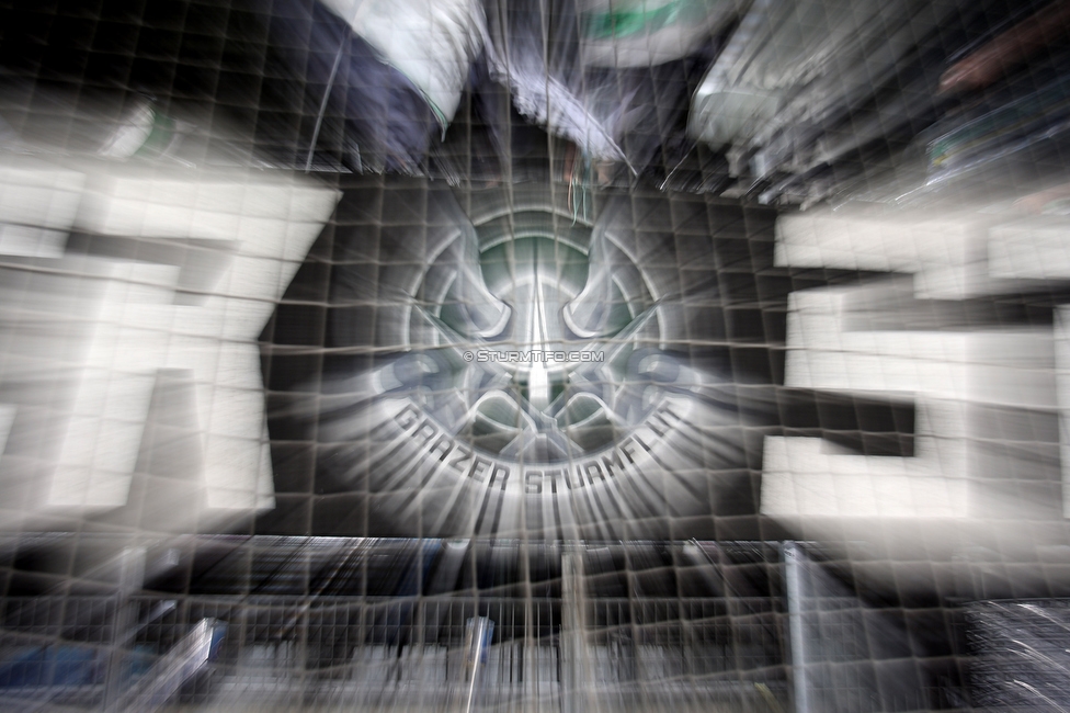 Sturm Graz - Nottingham
UEFA Europa League Gruppenphase 4. Spieltag, SK Sturm Graz - Nottingham Forest, Stadion Liebenau Graz, 06.11.2025. 

Foto zeigt Fans von Sturm
Schlüsselwörter: sturmflut