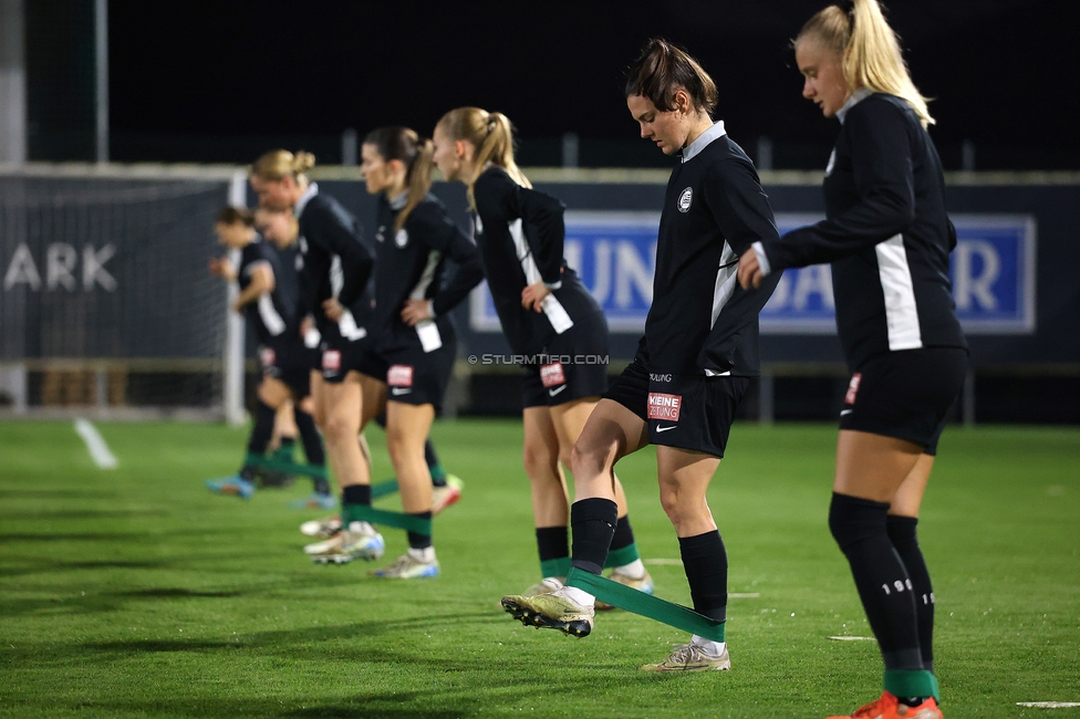 Sturm Damen - Vienna
OEFB Frauen Bundesliga, 12. Runde, SK Sturm Graz Damen - First Vienna, Trainingszentrum Messendorf, 07.11.2025. 

Foto zeigt Zala Kustrin (Sturm Damen)
