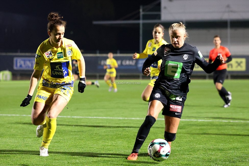 Sturm Damen - Vienna
OEFB Frauen Bundesliga, 12. Runde, SK Sturm Graz Damen - First Vienna, Trainingszentrum Messendorf, 07.11.2025. 

Foto zeigt Sandra Jakobsen (Sturm Damen)
