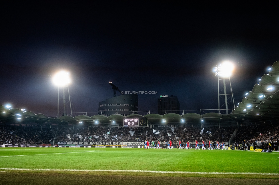 Sturm Graz - RB Salzburg
Oesterreichische Fussball Bundesliga, 13. Runde, SK Sturm Graz - FC RB Salzburg, Stadion Liebenau Graz, 09.11.2025. 

Foto zeigt Fans von Sturm
