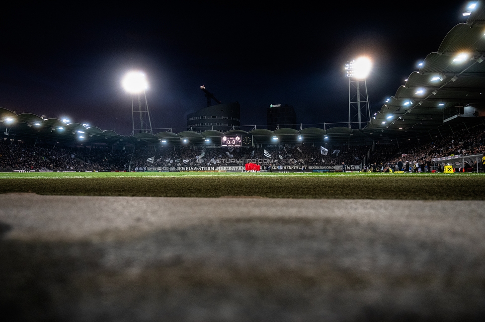 Sturm Graz - RB Salzburg
Oesterreichische Fussball Bundesliga, 13. Runde, SK Sturm Graz - FC RB Salzburg, Stadion Liebenau Graz, 09.11.2025. 

Foto zeigt Fans von Sturm
