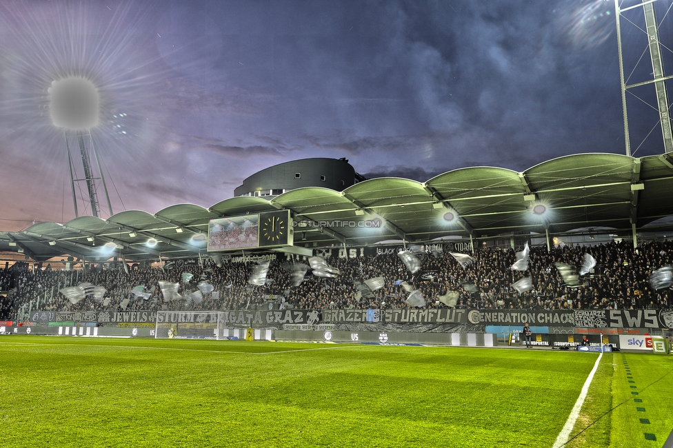 Sturm Graz - RB Salzburg
Oesterreichische Fussball Bundesliga, 13. Runde, SK Sturm Graz - FC RB Salzburg, Stadion Liebenau Graz, 09.11.2025. 

Foto zeigt Fans von Sturm
