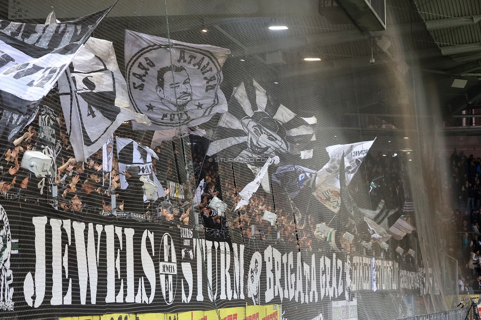 Sturm Graz - Salzburg
Oesterreichische Fussball Bundesliga, 13. Runde, SK Sturm Graz - FC Salzburg, Stadion Liebenau Graz, 26.10.2025. 

Foto zeigt Fans von Sturm
