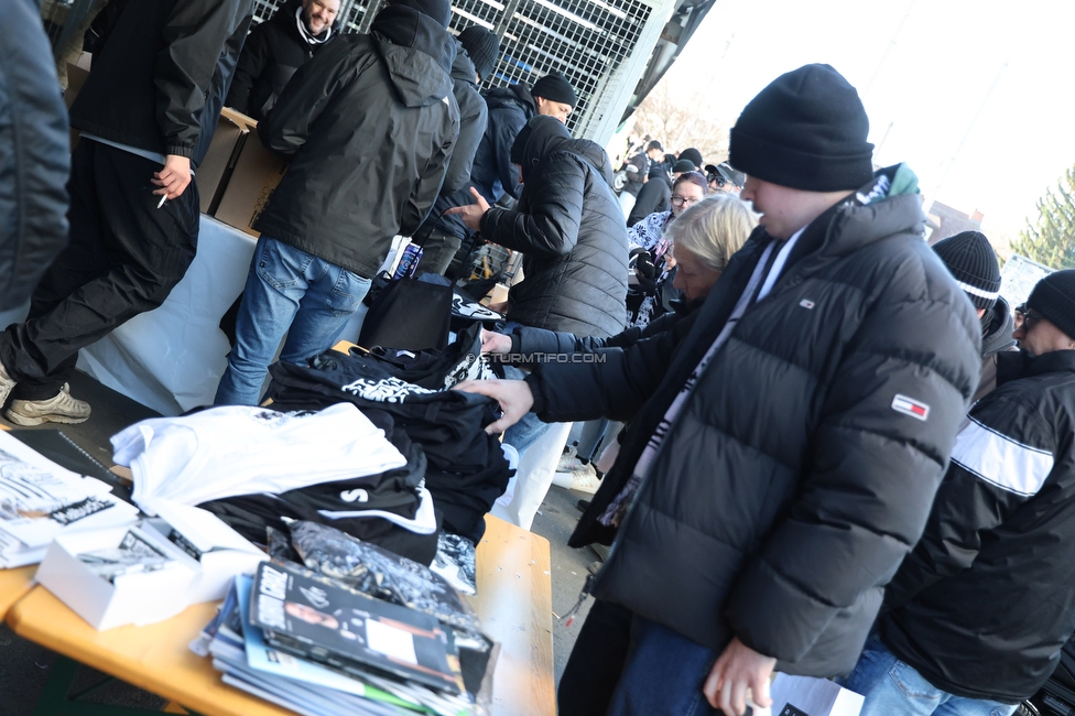 Sturm Graz - LASK
Oesterreichische Fussball Bundesliga, 14. Runde, SK Sturm Graz - LASK, Stadion Liebenau Graz, 23.11.2025. 

Foto zeigt das Vereinsfest von Schwoaze Helfen
