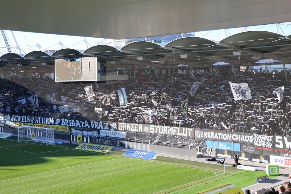Sturm Graz - LASK
Oesterreichische Fussball Bundesliga, 14. Runde, SK Sturm Graz - LASK, Stadion Liebenau Graz, 23.11.2025. 

Foto zeigt Fans von Sturm
Schlüsselwörter: schals