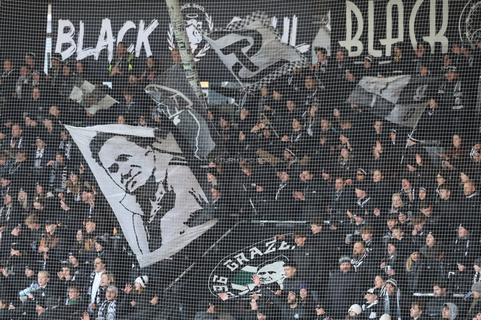Sturm Graz - LASK
Oesterreichische Fussball Bundesliga, 14. Runde, SK Sturm Graz - LASK, Stadion Liebenau Graz, 23.11.2025. 

Foto zeigt Fans von Sturm

