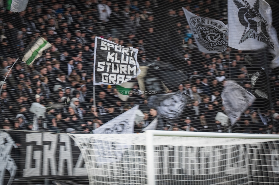 Sturm Graz - LASK
Oesterreichische Fussball Bundesliga, 14. Runde, SK Sturm Graz - LASK, Stadion Liebenau Graz, 23.11.2025. Foto zeigt Fans von Sturm
Schlüsselwörter: sturmflut