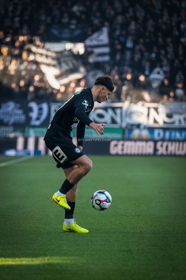 Sturm Graz - LASK
Oesterreichische Fussball Bundesliga, 14. Runde, SK Sturm Graz - LASK, Stadion Liebenau Graz, 23.11.2025. Foto zeigt Arjan Malic (Sturm)
