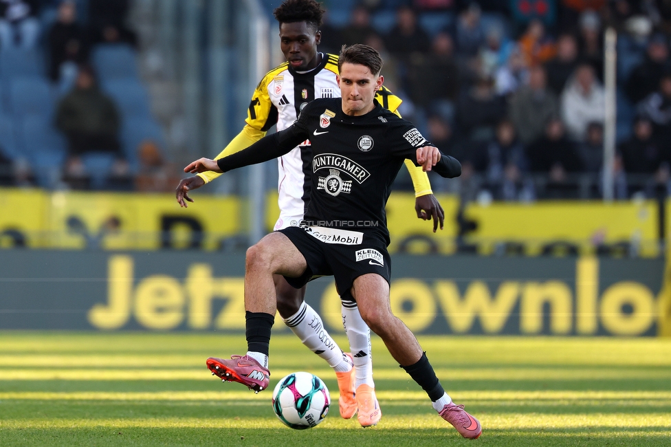 Sturm Graz - LASK
Oesterreichische Fussball Bundesliga, 14. Runde, SK Sturm Graz - LASK, Stadion Liebenau Graz, 23.11.2025. 

Foto zeigt Leon Grgic (Sturm)
