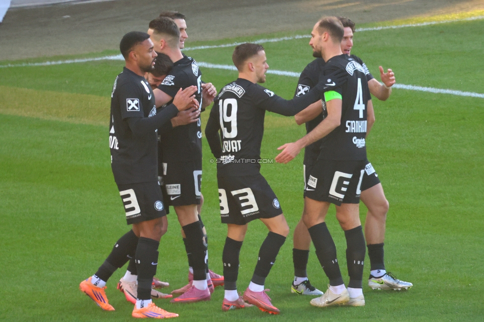 Sturm Graz - LASK
Oesterreichische Fussball Bundesliga, 14. Runde, SK Sturm Graz - LASK, Stadion Liebenau Graz, 23.11.2025. 

Foto zeigt Otar Kiteishvili (Sturm)
