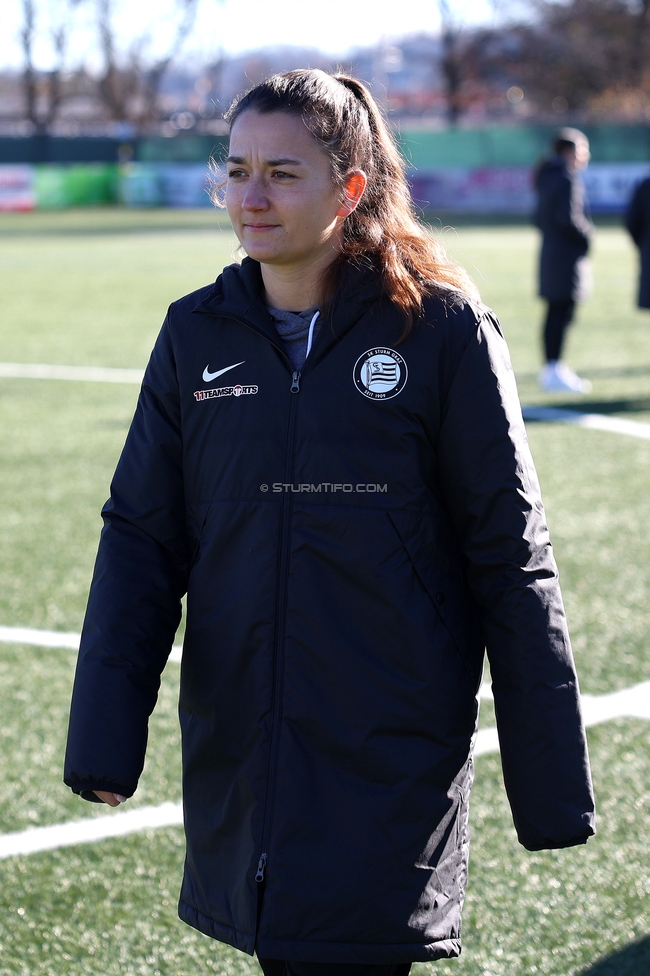 Sturm Damen - Suedburgenland Hartberg
OEFB Frauen Bundesliga, 13. Runde, SK Sturm Graz Damen - SpG Suedburgenland TSV Hartberg, Koralmstadion Deutschlandsberg, 23.11.2025. Foto zeigt Vanessa Gritzner (Sturm Damen)
