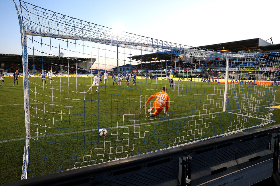 Hartberg - Sturm Graz
Oesterreichische Fussball Bundesliga, 15. Runde, TSV Hartberg - SK Sturm Graz, PROfertil Arena Hartberg, 30.11.2025. Foto zeigt Otar Kiteishvili (Sturm)

