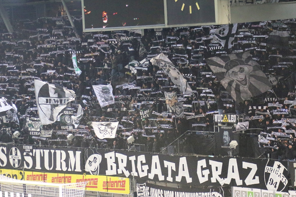 Sturm Graz - Wattens
Oesterreichische Fussball Bundesliga, 4. Runde, SK Sturm Graz - WSG Tirol, Stadion Liebenau Graz, 03.12.2025. 

Foto zeigt Fans von Sturm
