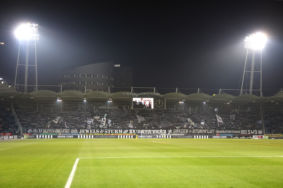 Sturm Graz - Wattens
Oesterreichische Fussball Bundesliga, 4. Runde, SK Sturm Graz - WSG Tirol, Stadion Liebenau Graz, 03.12.2025. 

Foto zeigt Fans von Sturm
