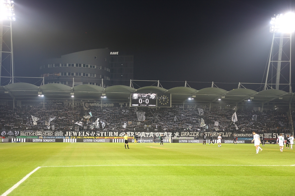 Sturm Graz - Wattens
Oesterreichische Fussball Bundesliga, 4. Runde, SK Sturm Graz - WSG Tirol, Stadion Liebenau Graz, 03.12.2025. 

Foto zeigt Fans von Sturm
