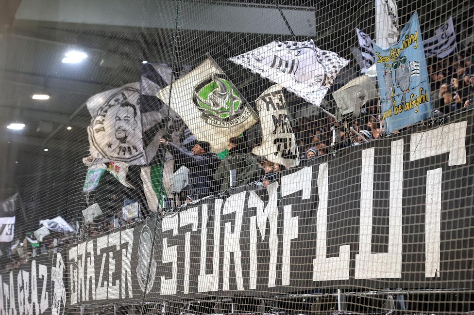 Sturm Graz - Wattens
Oesterreichische Fussball Bundesliga, 4. Runde, SK Sturm Graz - WSG Tirol, Stadion Liebenau Graz, 03.12.2025. 

Foto zeigt Fans von Sturm
