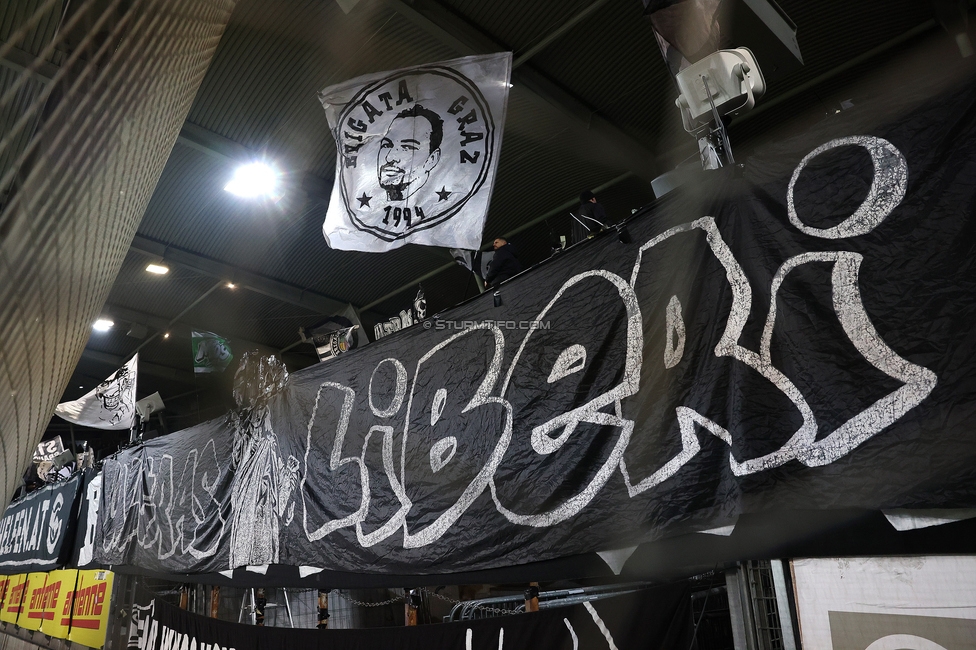 Sturm Graz - Wattens
Oesterreichische Fussball Bundesliga, 4. Runde, SK Sturm Graz - WSG Tirol, Stadion Liebenau Graz, 03.12.2025. 

Foto zeigt Fans von Sturm
