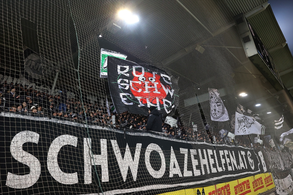 Sturm Graz - Wattens
Oesterreichische Fussball Bundesliga, 4. Runde, SK Sturm Graz - WSG Tirol, Stadion Liebenau Graz, 03.12.2025. 

Foto zeigt Fans von Sturm
