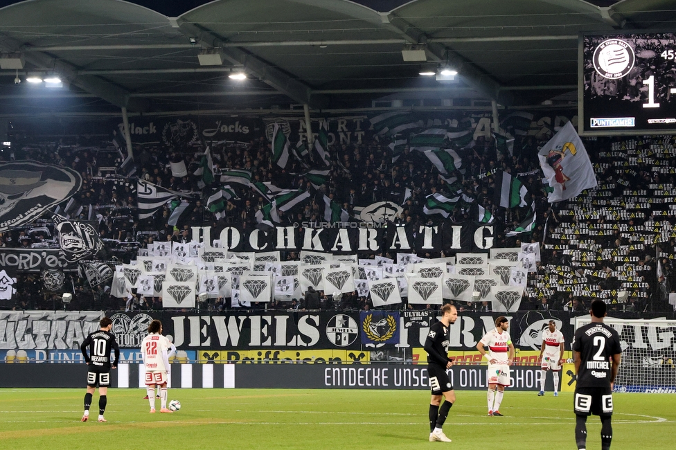 Sturm Graz - GAK
Oesterreichische Fussball Bundesliga, 16. Runde, SK Sturm Graz - Grazer AK, Stadion Liebenau Graz, 07.12.2025. Foto zeigt Fans von Sturm
Schlüsselwörter: jewels