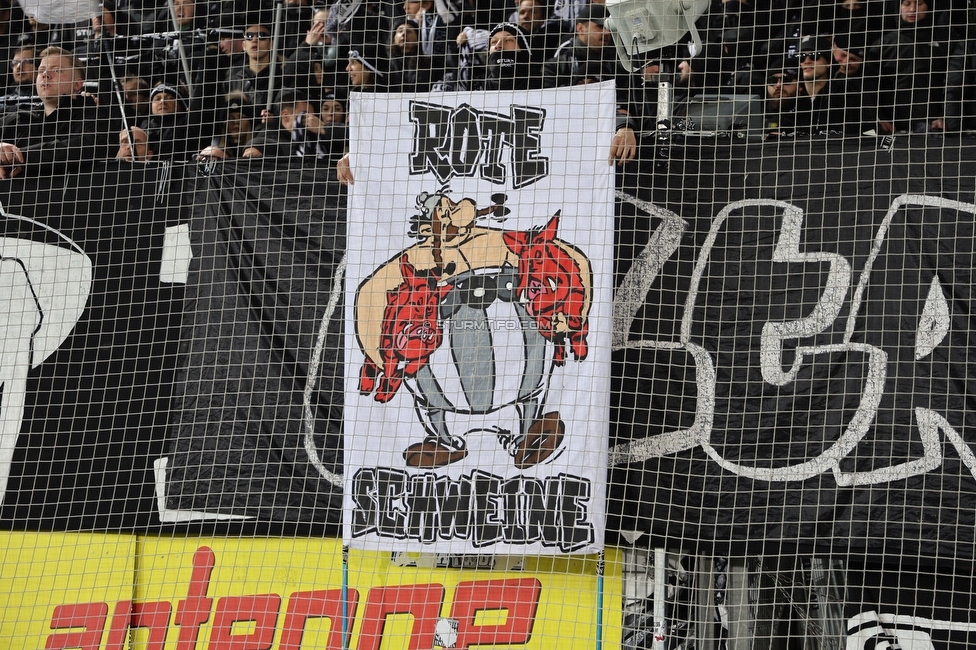 Sturm Graz - GAK
Oesterreichische Fussball Bundesliga, 16. Runde, SK Sturm Graz - Grazer AK, Stadion Liebenau Graz, 07.12.2025. 

Foto zeigt Fans von Sturm
Schlüsselwörter: brigata