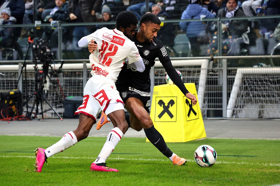 Sturm Graz - GAK
Oesterreichische Fussball Bundesliga, 16. Runde, SK Sturm Graz - Grazer AK, Stadion Liebenau Graz, 07.12.2025. Foto zeigt Fans von Sturm
