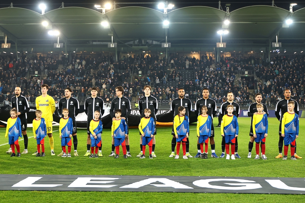 Sturm Graz - Brann Bergen
UEFA Europa League Gruppenphase 8. Spieltag, SK Sturm Graz - SK Brann Bergen, Stadion Liebenau Graz, 29.01.2026. Foto zeigt
