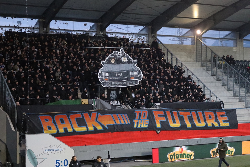 Altach - Sturm Graz
OEFB Cup, Viertelfinale, SC Rheindorf Altach - SK Sturm Graz, Stadion Schnabelholz Altach, 01.02.2026. Foto zeigt Fans von Sturm mit einer Choreografie
Schlüsselwörter: jewels