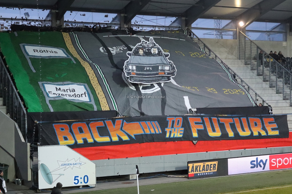 Altach - Sturm Graz
OEFB Cup, Viertelfinale, SC Rheindorf Altach - SK Sturm Graz, Stadion Schnabelholz Altach, 01.02.2026. Foto zeigt Fans von Sturm mit einer Choreografie
Schlüsselwörter: jewels