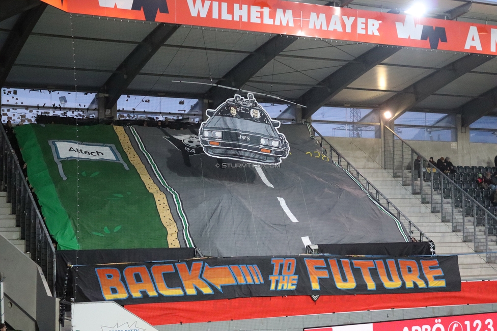 Altach - Sturm Graz
OEFB Cup, Viertelfinale, SC Rheindorf Altach - SK Sturm Graz, Stadion Schnabelholz Altach, 01.02.2026. Foto zeigt Fans von Sturm mit einer Choreografie
Schlüsselwörter: jewels