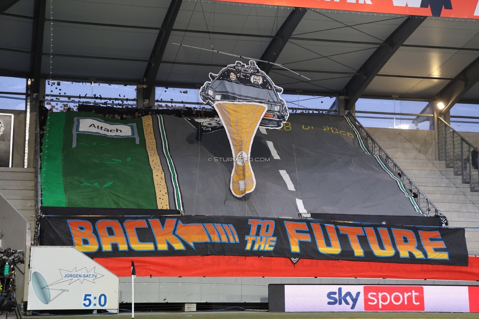 Altach - Sturm Graz
OEFB Cup, Viertelfinale, SC Rheindorf Altach - SK Sturm Graz, Stadion Schnabelholz Altach, 01.02.2026. Foto zeigt Fans von Sturm mit einer Choreografie
Schlüsselwörter: jewels