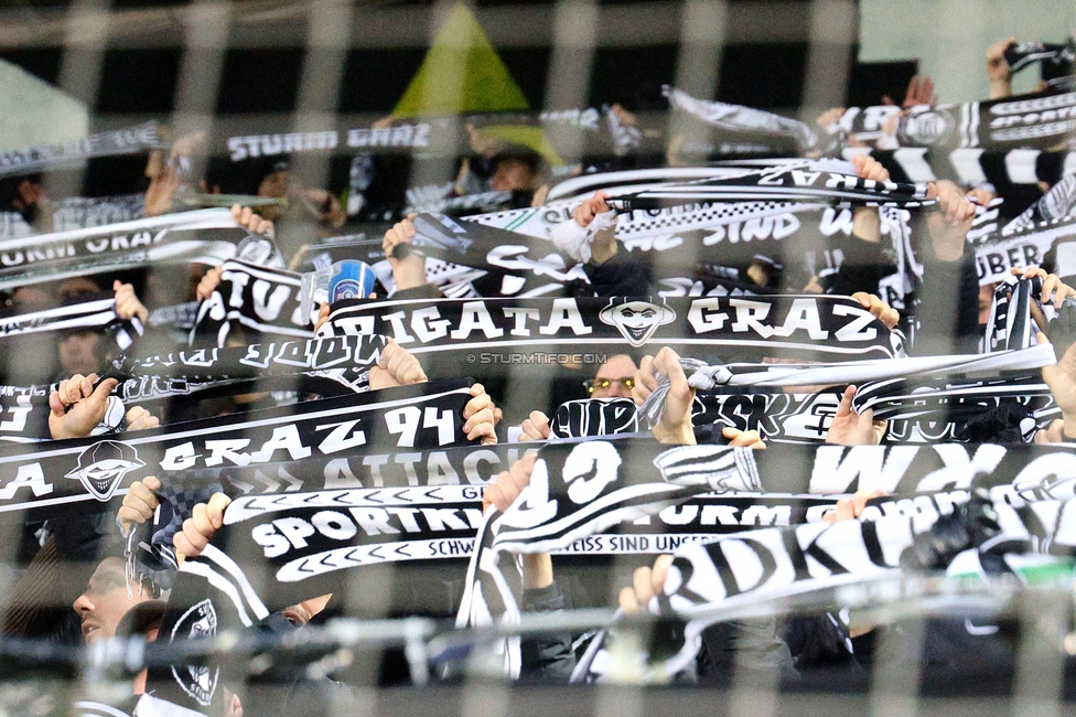 Sturm Graz - Ried
Oesterreichische Fussball Bundesliga, 18. Runde, SK Sturm Graz - SV Ried, Stadion Liebenau Graz, 08.02.2026. Foto zeigt Fans von Sturm
