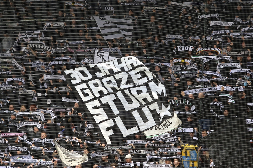 Sturm Graz - Ried
Oesterreichische Fussball Bundesliga, 18. Runde, SK Sturm Graz - SV Ried, Stadion Liebenau Graz, 08.02.2026. Foto zeigt Fans von Sturm

