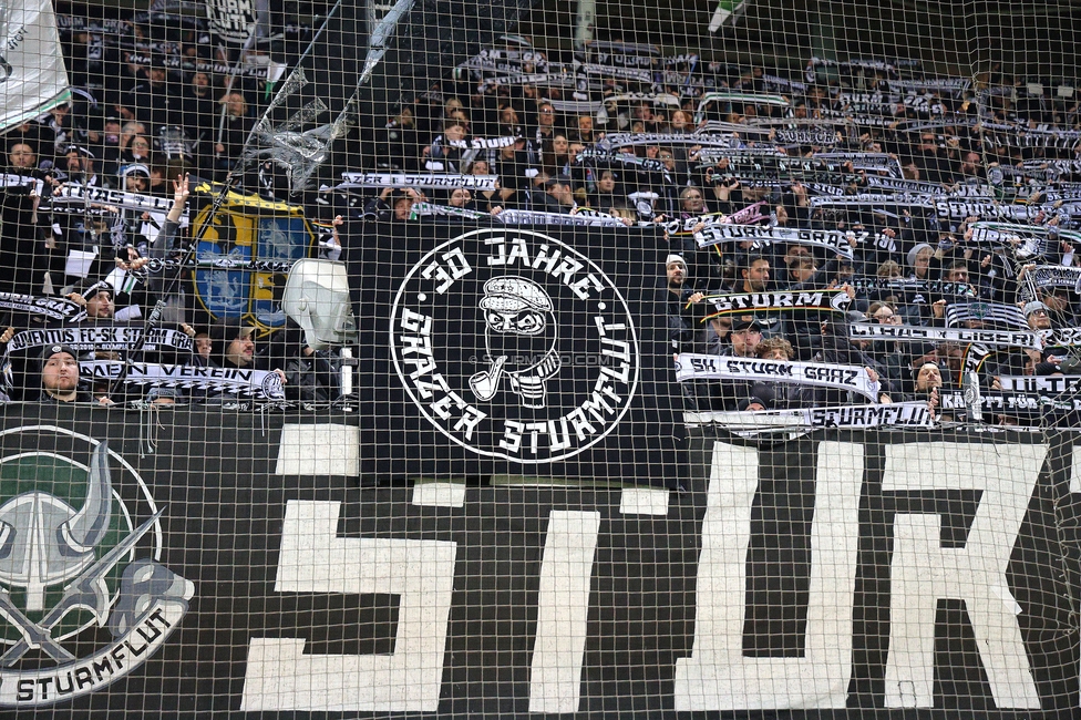 Sturm Graz - Ried
Oesterreichische Fussball Bundesliga, 18. Runde, SK Sturm Graz - SV Ried, Stadion Liebenau Graz, 08.02.2026. Foto zeigt Fans von Sturm
