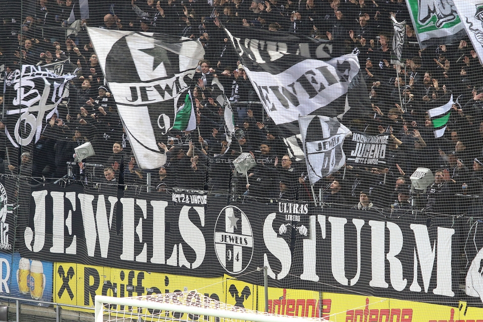 Sturm Graz - Ried
Oesterreichische Fussball Bundesliga, 18. Runde, SK Sturm Graz - SV Ried, Stadion Liebenau Graz, 08.02.2026. Foto zeigt Fans von Sturm
