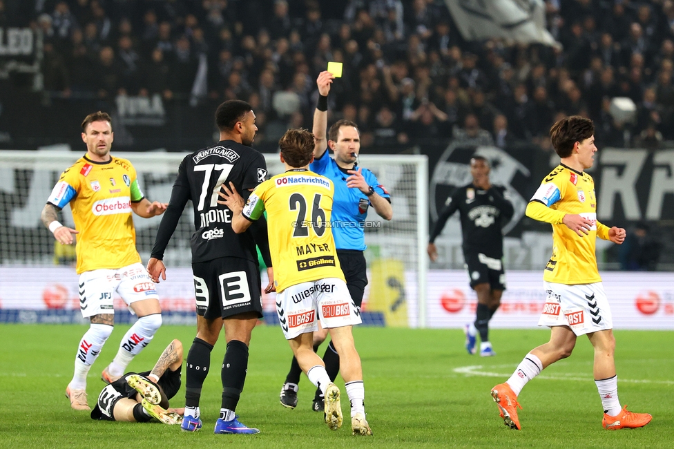Sturm Graz - Ried
Oesterreichische Fussball Bundesliga, 18. Runde, SK Sturm Graz - SV Ried, Stadion Liebenau Graz, 08.02.2026. Foto zeigt Filip Jan Roza (Sturm) und Maurice Maximilian Malone (Sturm)
