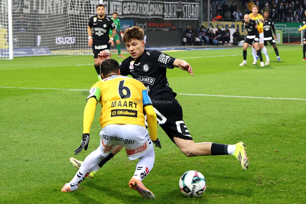Sturm Graz - Ried
Oesterreichische Fussball Bundesliga, 18. Runde, SK Sturm Graz - SV Ried, Stadion Liebenau Graz, 08.02.2026. Foto zeigt Filip Jan Roza (Sturm)
