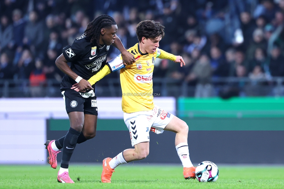 Sturm Graz - Ried
Oesterreichische Fussball Bundesliga, 18. Runde, SK Sturm Graz - SV Ried, Stadion Liebenau Graz, 08.02.2026. Foto zeigt Ryan Fosso (Sturm)
