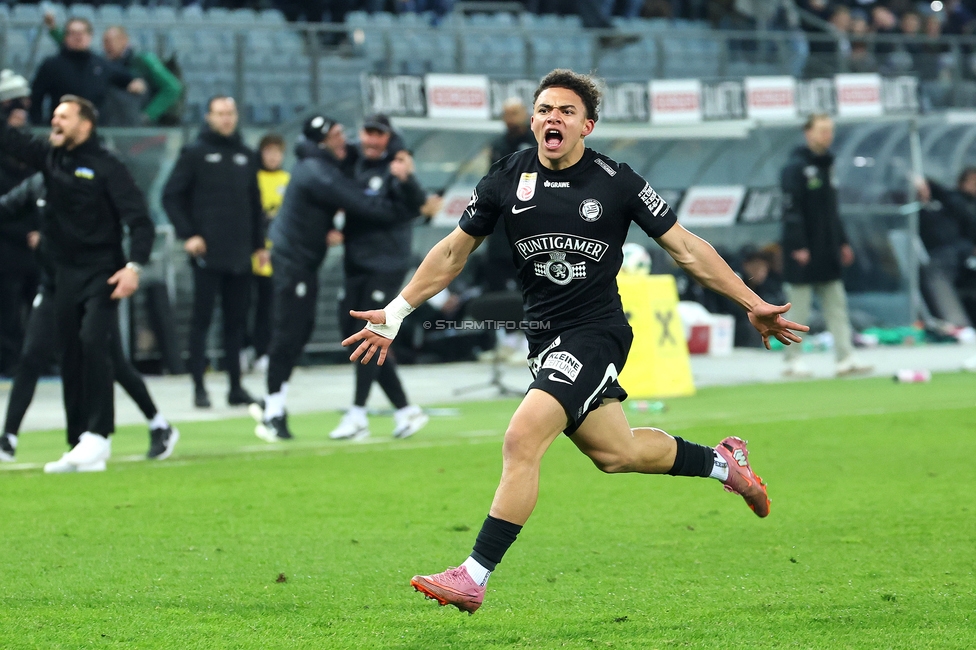 Sturm Graz - Ried
Oesterreichische Fussball Bundesliga, 18. Runde, SK Sturm Graz - SV Ried, Stadion Liebenau Graz, 08.02.2026. Foto zeigt Jacob Peter Hoedl (Sturm)
