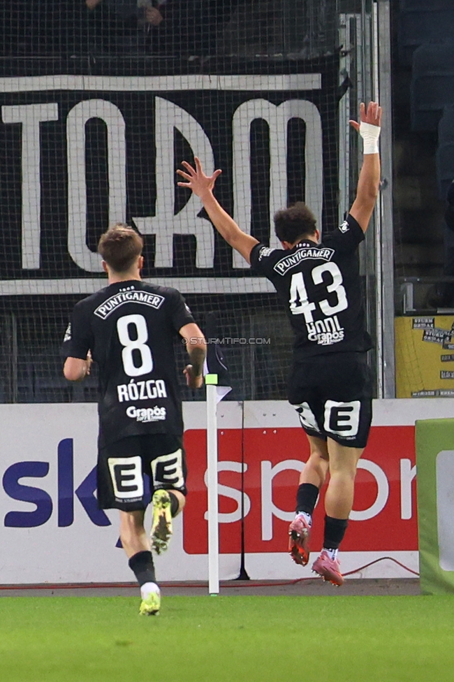 Sturm Graz - Ried
Oesterreichische Fussball Bundesliga, 18. Runde, SK Sturm Graz - SV Ried, Stadion Liebenau Graz, 08.02.2026. Foto zeigt Jacob Peter Hoedl (Sturm)

