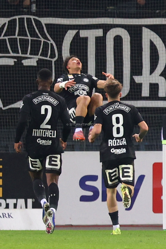 Sturm Graz - Ried
Oesterreichische Fussball Bundesliga, 18. Runde, SK Sturm Graz - SV Ried, Stadion Liebenau Graz, 08.02.2026. Foto zeigt Jacob Peter Hoedl (Sturm)
