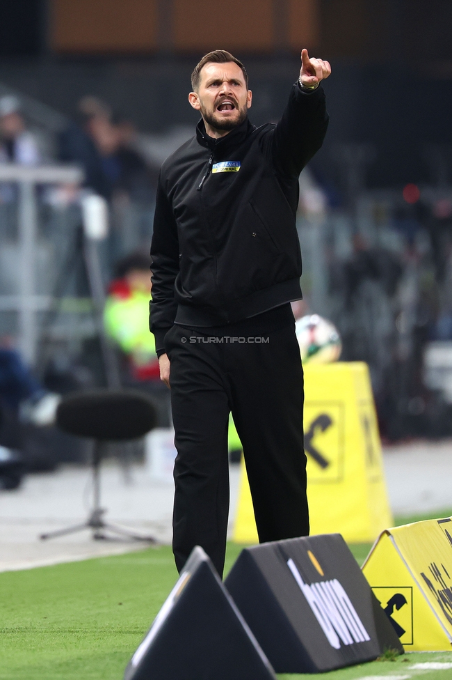 Sturm Graz - Ried
Oesterreichische Fussball Bundesliga, 18. Runde, SK Sturm Graz - SV Ried, Stadion Liebenau Graz, 08.02.2026. Foto zeigt Fabio Ingolitsch (Cheftrainer Sturm)
