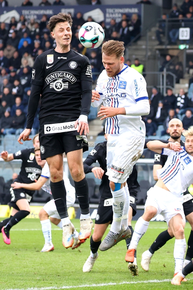 Sturm Graz - BW Linz
Oesterreichische Fussball Bundesliga, 20. Runde, SK Sturm Graz - Blau-Weiss Linz, Stadion Liebenau Graz, 22.02.2026. 

Foto zeigt Belmin Beganovic (Sturm)
