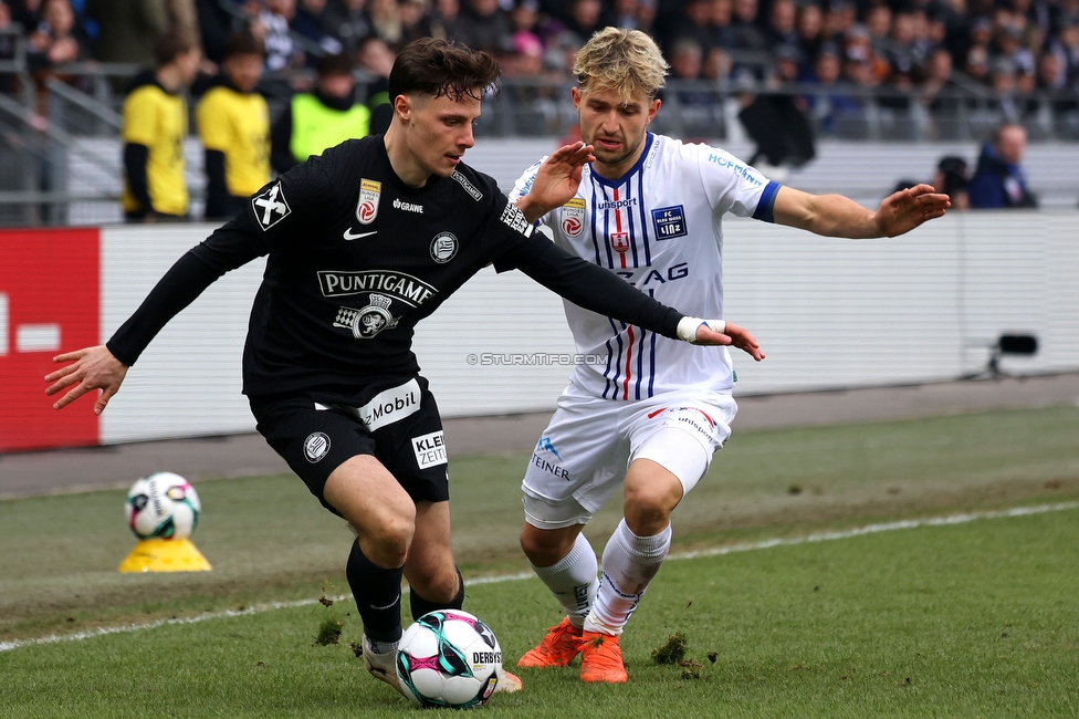 Sturm Graz - BW Linz
Oesterreichische Fussball Bundesliga, 20. Runde, SK Sturm Graz - Blau-Weiss Linz, Stadion Liebenau Graz, 22.02.2026. 

Foto zeigt Belmin Beganovic (Sturm)
