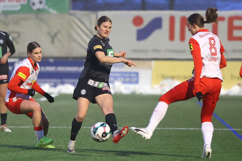 Sturm Damen - RB Salzburg
OEFB Frauen Bundesliga, 15. Runde, SK Sturm Graz Damen - RB Salzburg, Koralmstadion Deutschlandsberg , 21.02.2026. Foto zeigt Sophie Maierhofer (Sturm Damen)
