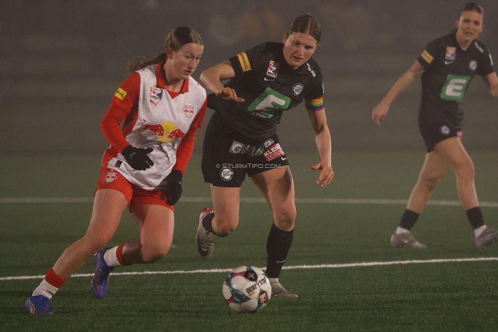 Sturm Damen - RB Salzburg
OEFB Frauen Bundesliga, 15. Runde, SK Sturm Graz Damen - RB Salzburg, Koralmstadion Deutschlandsberg , 21.02.2026. Foto zeigt Sophie Maierhofer (Sturm Damen)

