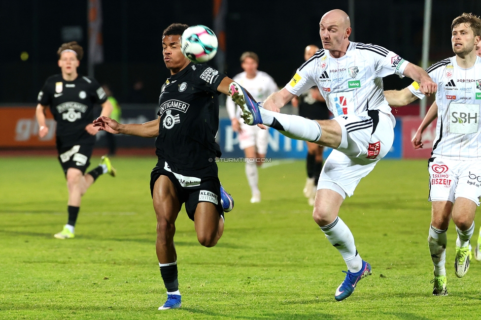 Wolfsberg - Sturm Graz
Oesterreichische Fussball Bundesliga, 21. Runde, Wolfsberger AC - SK Sturm Graz, Lavanttal Arena Wolfsberg, 01.03.2026. Foto zeigt Maurice Maximilian Malone (Sturm)
