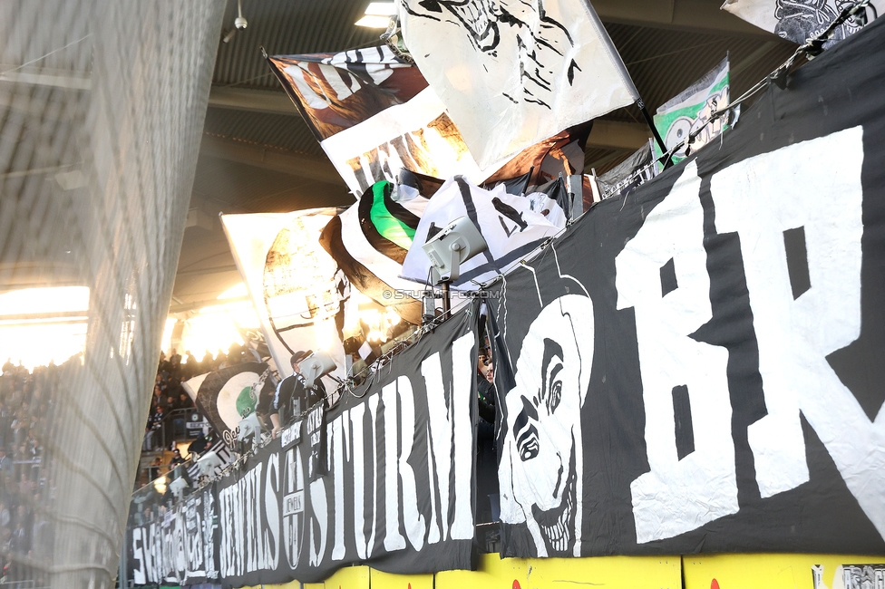 Sturm Graz - Altach
Oesterreichische Fussball Bundesliga, 22. Runde, SK Sturm Graz - SCR Altach, Stadion Liebenau Graz, 08.03.2026. 

Foto zeigt Fans von Sturm
