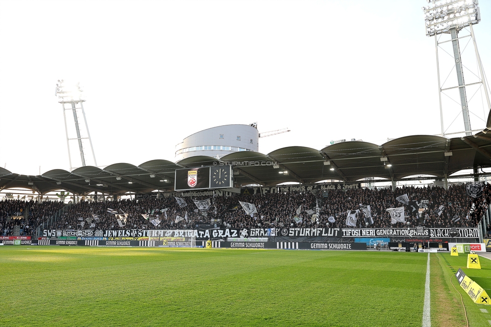 Sturm Graz - Altach
Oesterreichische Fussball Bundesliga, 22. Runde, SK Sturm Graz - SCR Altach, Stadion Liebenau Graz, 08.03.2026. Foto zeigt Fans von Sturm
