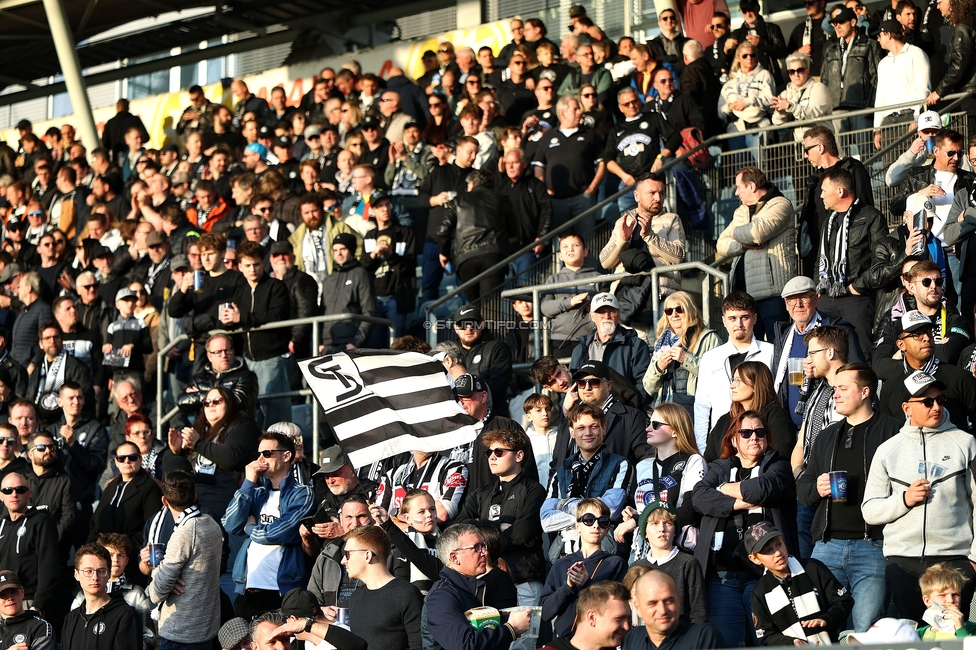 Sturm Graz - Altach
Oesterreichische Fussball Bundesliga, 22. Runde, SK Sturm Graz - SCR Altach, Stadion Liebenau Graz, 08.03.2026. Foto zeigt Fans von Sturm
