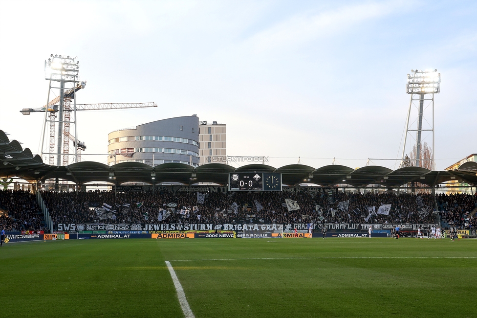Sturm Graz - Altach
Oesterreichische Fussball Bundesliga, 22. Runde, SK Sturm Graz - SCR Altach, Stadion Liebenau Graz, 08.03.2026. 

Foto zeigt Fans von Sturm
